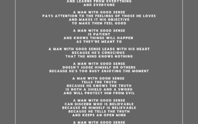 A Man With Good Sense