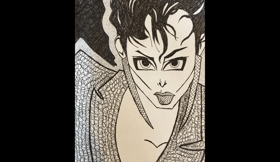 Lady Tiger Drawing (April 30, 2019)