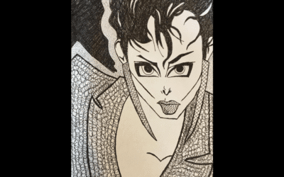 Lady Tiger Drawing (April 30, 2019)