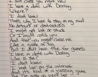 I Can’t Chase You Right Now