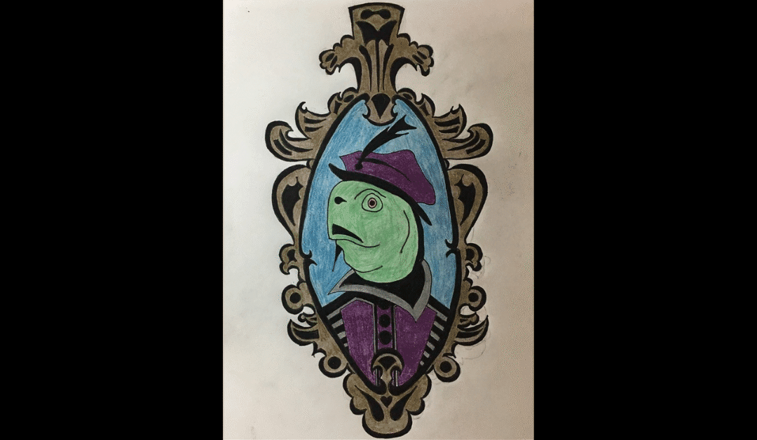 Shakespeare the Turtle Drawing (July 29, 2019)