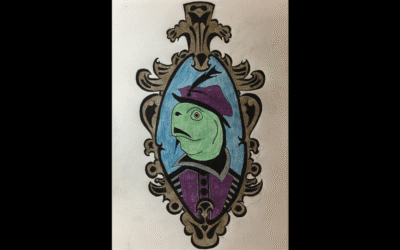 Shakespeare the Turtle Drawing (July 29, 2019)