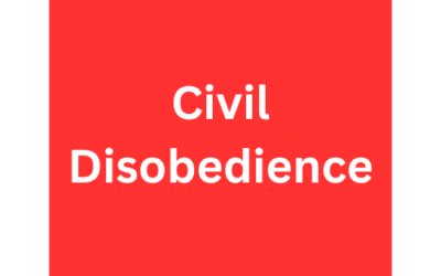 Civil Disobedience