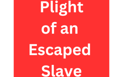 Plight of an Escaped Slave