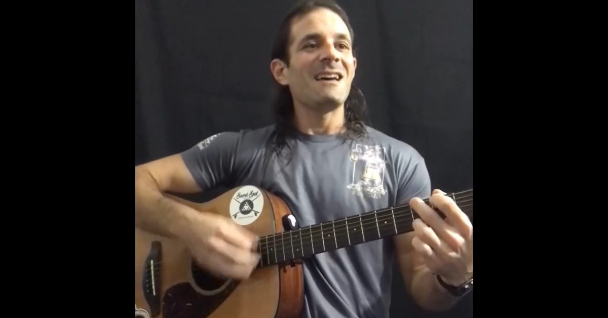 Eddie Signaigo playing Mr. Jones by Counting Crows