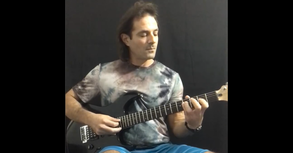Eddie Signaigo playing Under the Bridge by Red Hot Chili Peppers