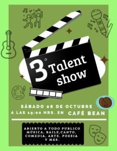 Café Bean Talent Show Flyer 1