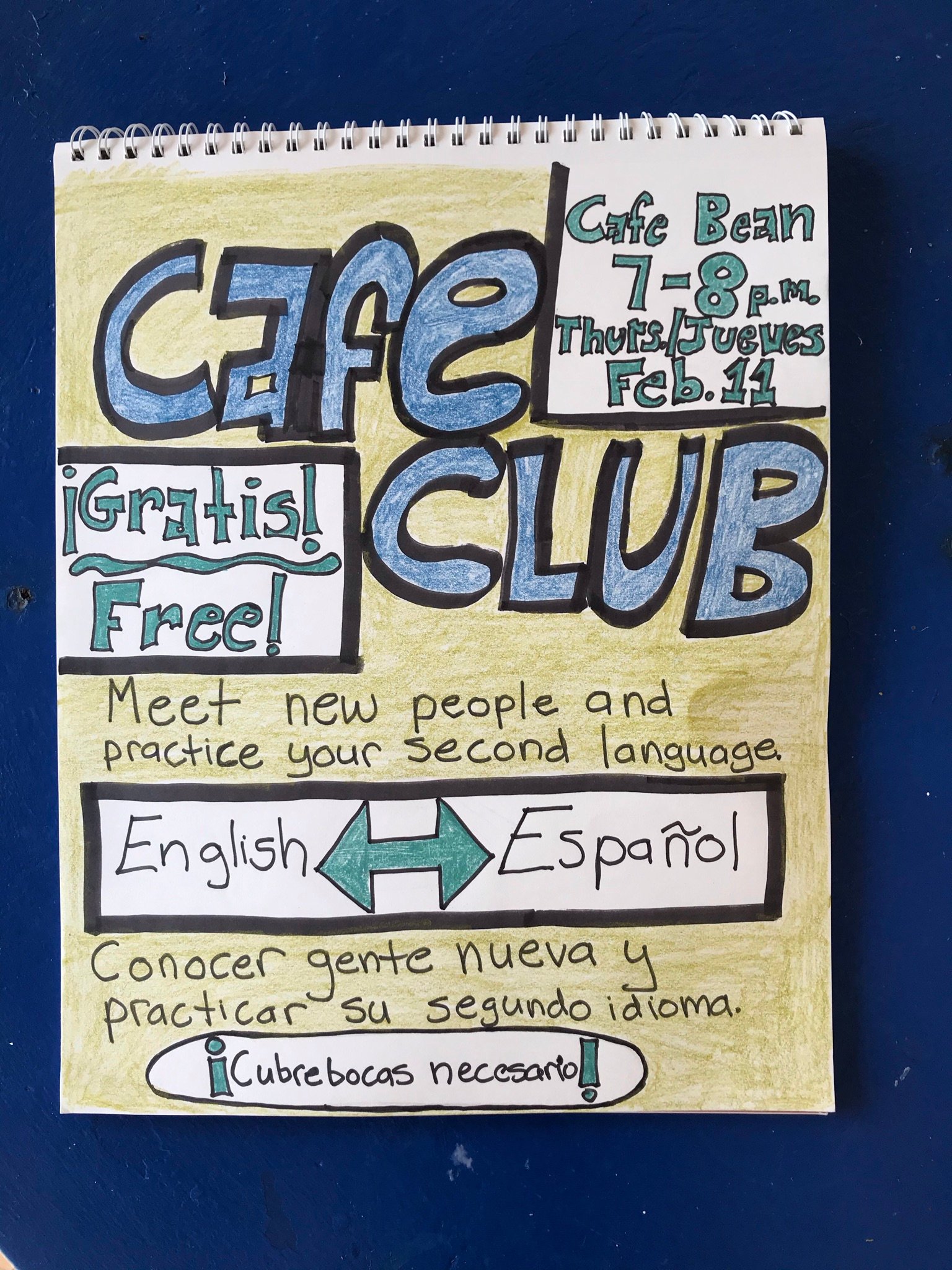 Cafe Club Poster