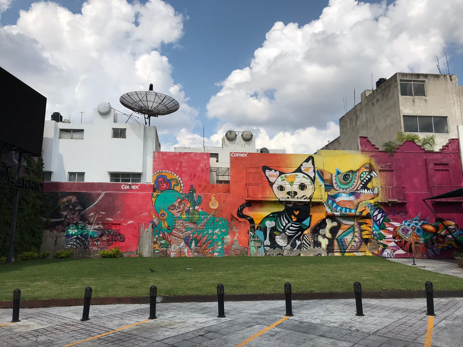 Cool street art in Aguascalientes