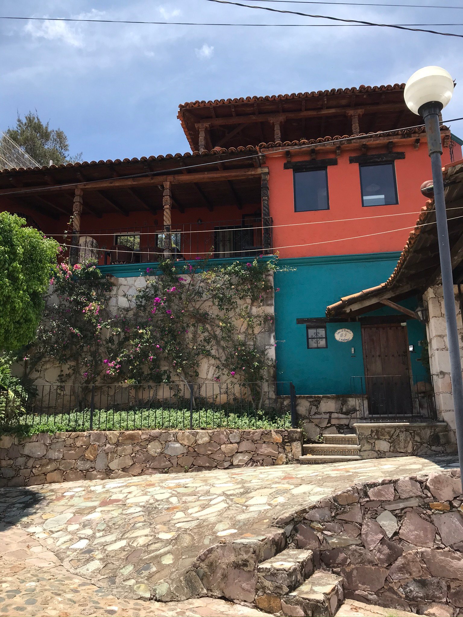 The outside of my house in Guanajuato.