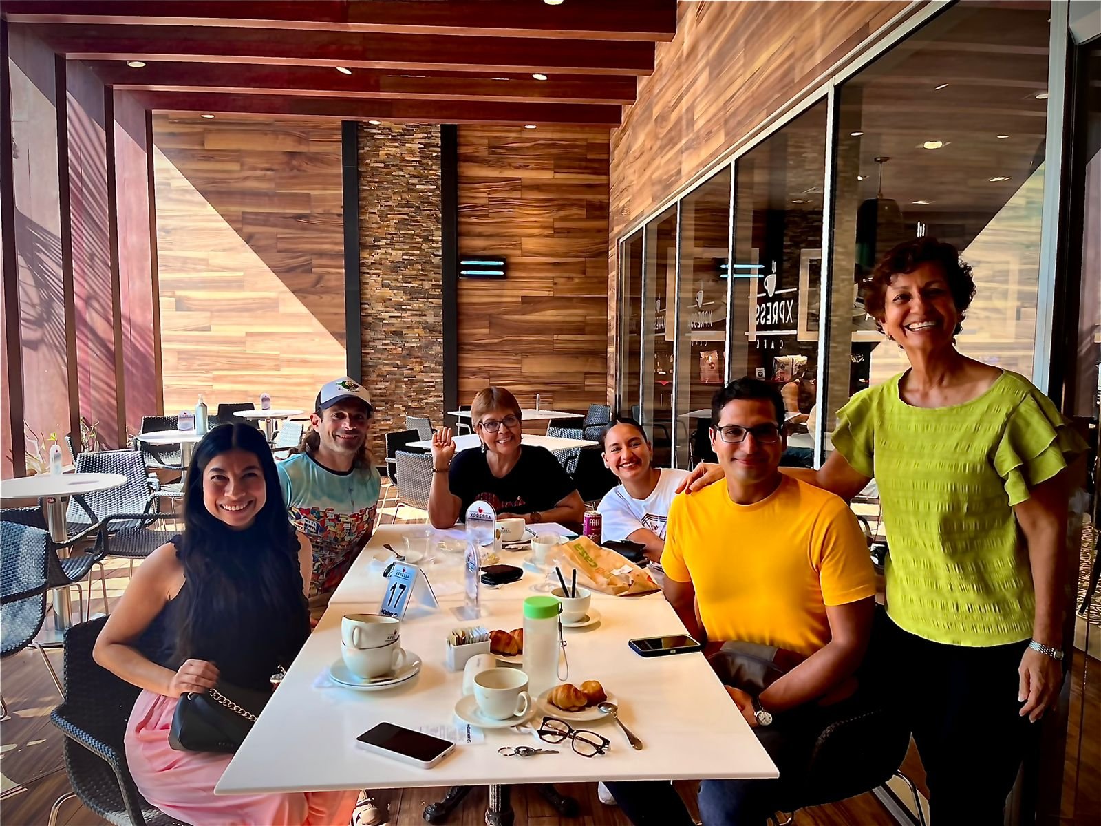 Tuesday Language Group at La Comer.