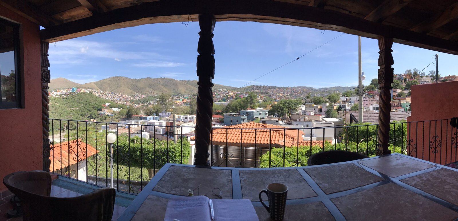 The View From My Balcony In Guanajuato