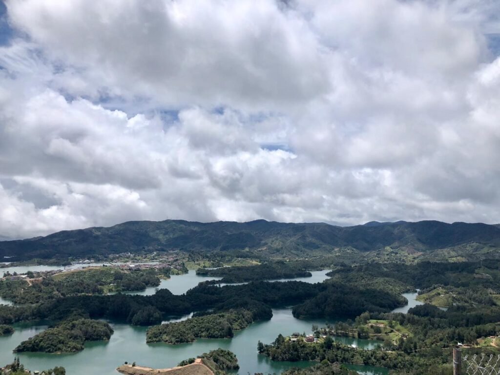 Another view from the top of Piedrota El Peñol.