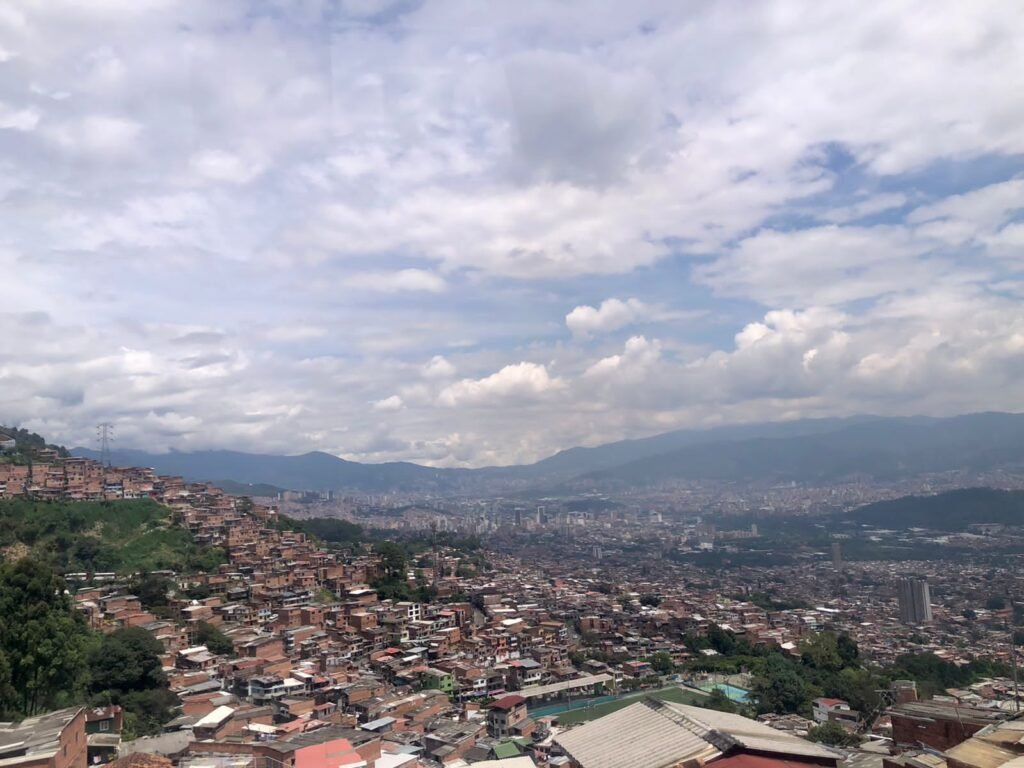 A view of Medellín.