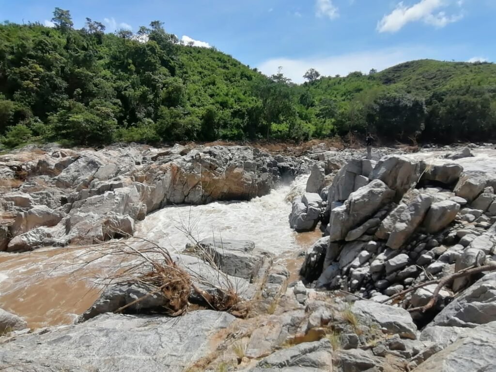 Exploring in Colima.