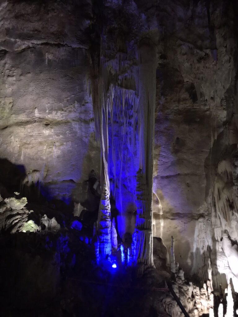 Underground caves at Grutas de Rancho Nuevo.