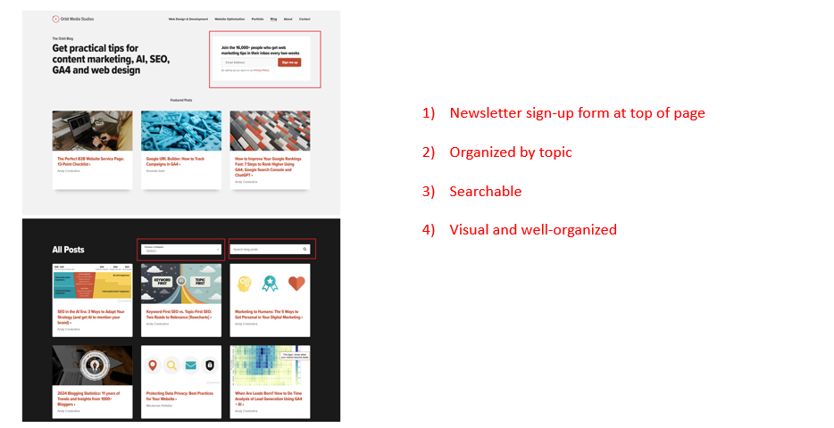 Orbit Media Sample Blog Page 2