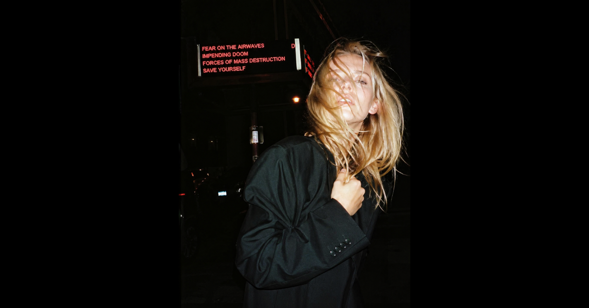 Fear Poem Cover Photo - Blonde Woman