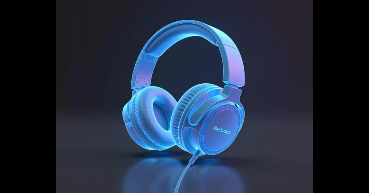 The Joy of Music Poem Cover Image - Headphones